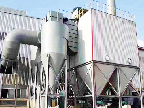 河北双桶式旋风除尘器